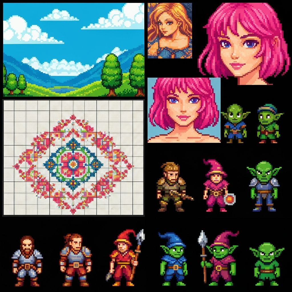 Pixel Art Generator: how to get cleaner grids, game assets, and image conversions